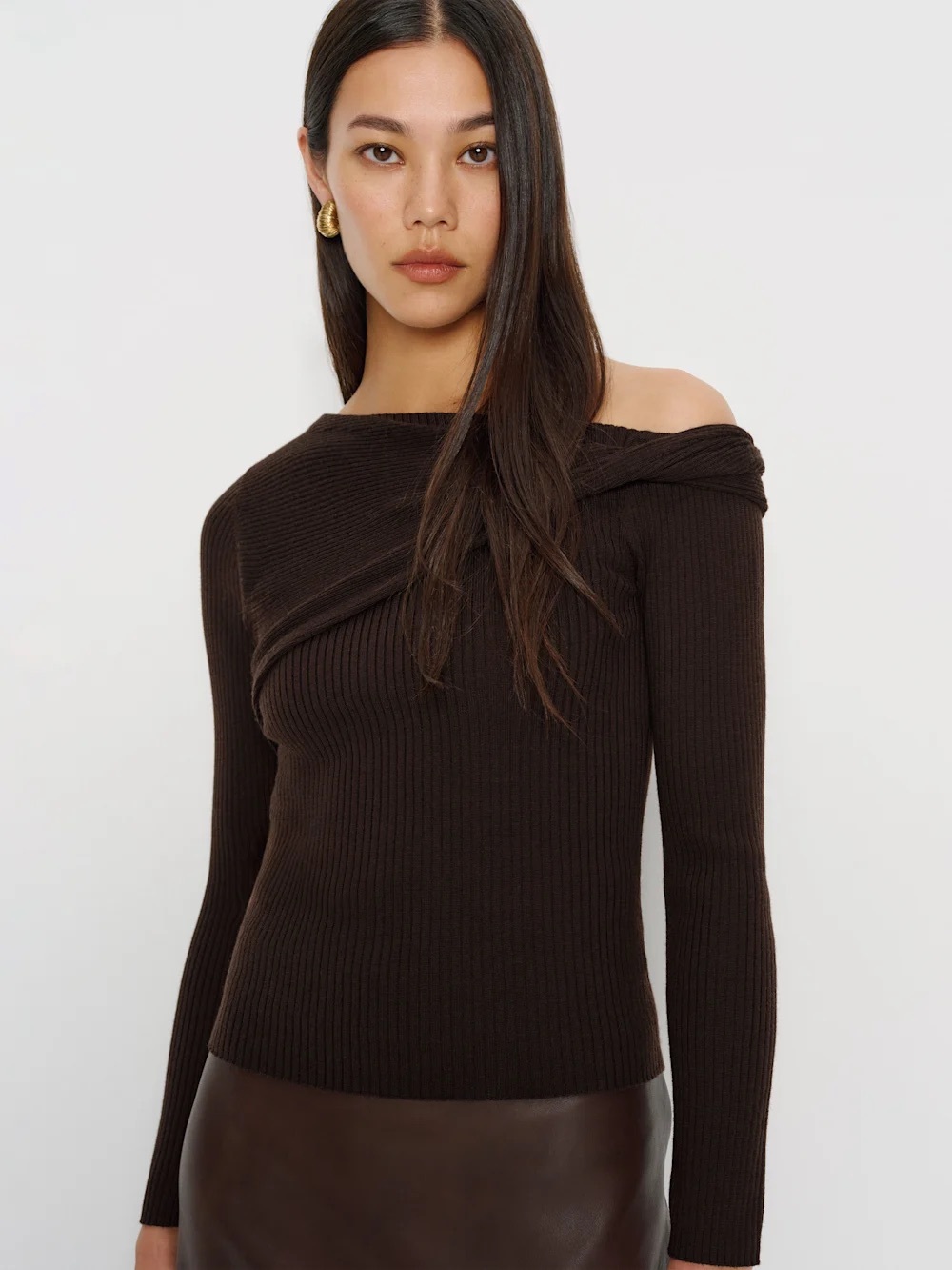Reformation Lilou Regenerative Merino Sweater - Size Small